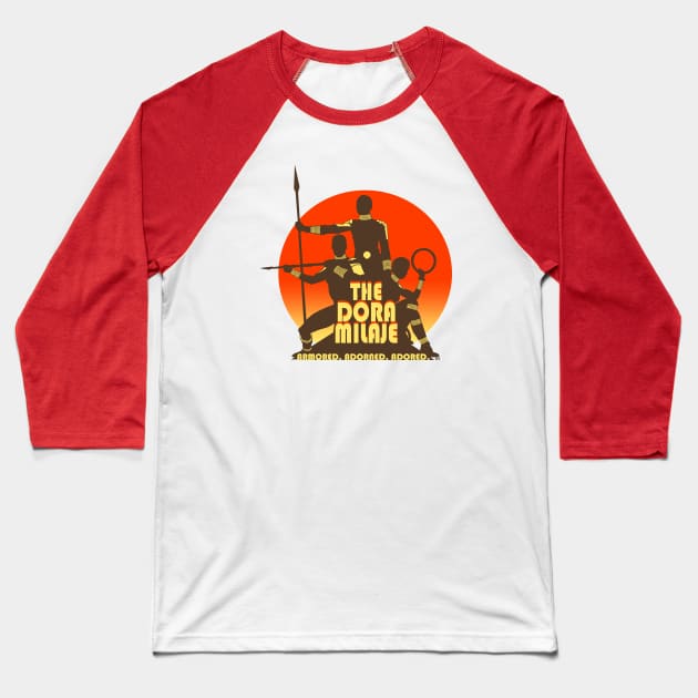 Dora Milaje Baseball T-Shirt by Wakanda Forever